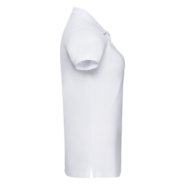 Russell Athletic Dames stretch slim poloshirt UTLT4628_white large