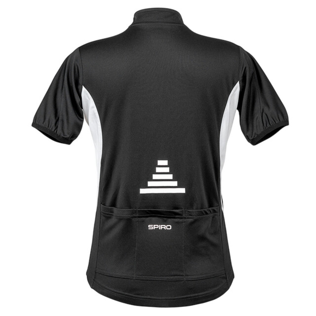 Spiro Impact Dames bikewear performance full zip jersey UTLT4633_blackwhite large