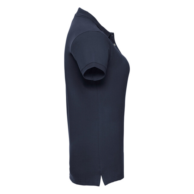 Russell Athletic Dames stretch fitted poloshirt UTLT4619_frenchnavy large