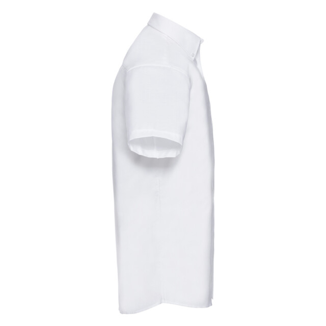 Russell Athletic Heren klassiek effen oxford overhemd met korte mouwen UTLT4622_white large