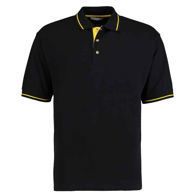 Kustom Kit Heren st mellion klassiek poloshirt UTLT3983_blackyellow large
