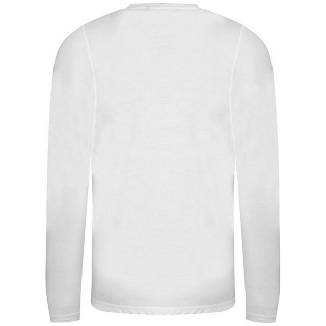 Awdis Unisex triblend t-shirt met lange mouwen voor volwassenen UTLT3841_solidwhite large