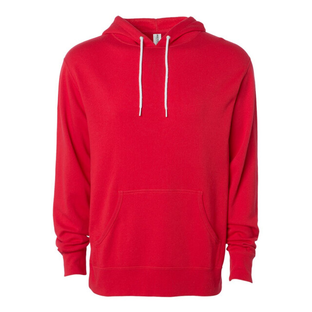 Independent Lichtgewicht pullover hoodie voor volwassenen UTLT3822_red large
