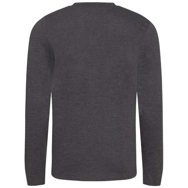 Awdis Unisex triblend t-shirt met lange mouwen voor volwassenen UTLT3841_heathercharcoal large
