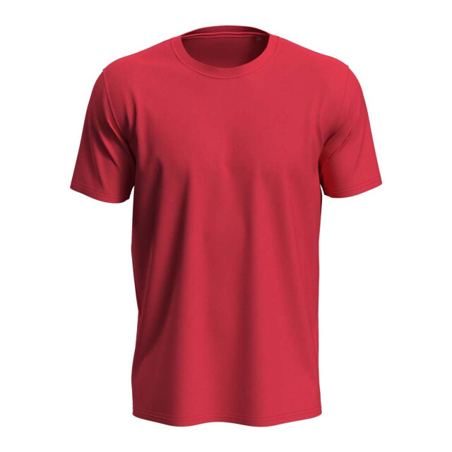 Stedman Stars Unisex lux t-shirt voor volwassenen UTLT3796_scarletred large