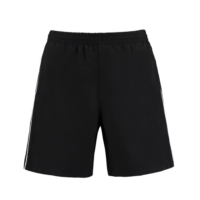 Kustom Kit Heren classic track shorts UTLT3723_blackwhite large