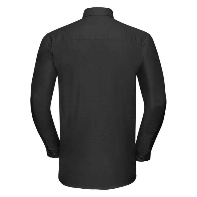 Russell Athletic Heren klassiek oxford overhemd met lange mouwen UTLT3646_black large