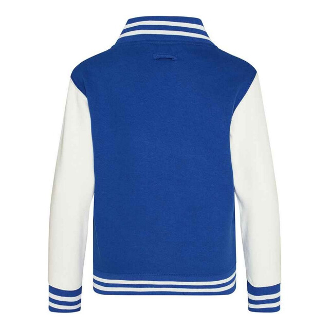 Awdis Varsity jas met contraststrepen voor kinderen UTLT3260_royalbluewhite large