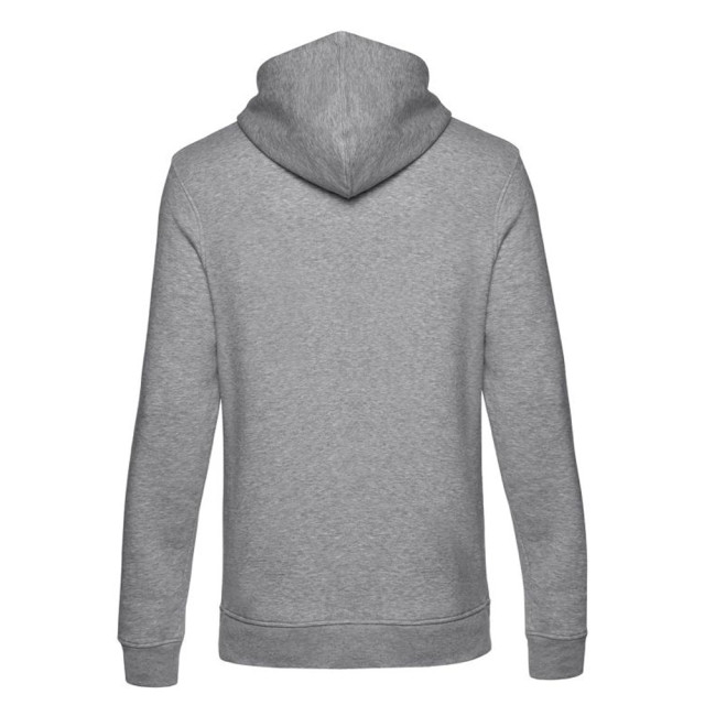 B and C Heren effen heather hoodie UTLT3228_heathergrey large