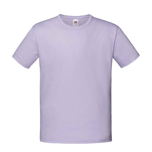 Fruit of the Loom Kinderen/kinderen iconisch t-shirt UTLT3179_softlavender large