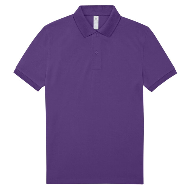 B and C Heren my polo 180 shirt UTLT2378_metalilac large