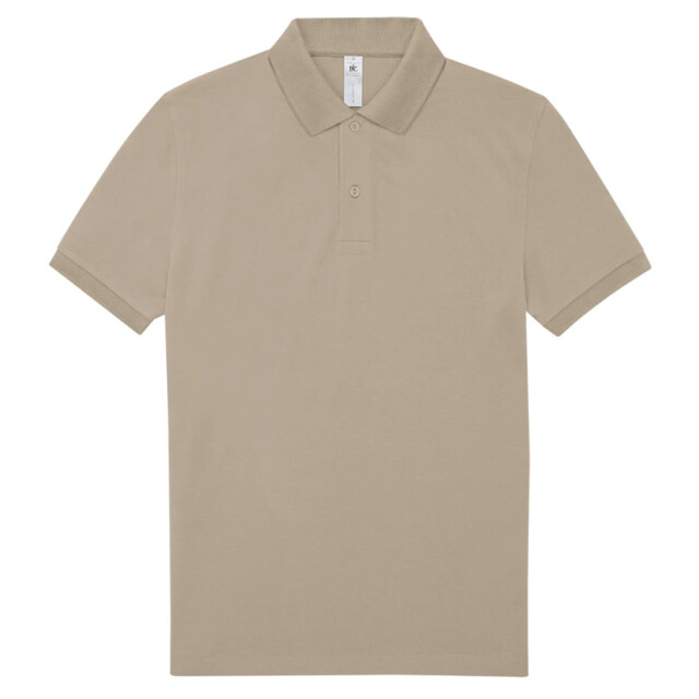 B and C Heren my polo 180 shirt UTLT2378_mastic large