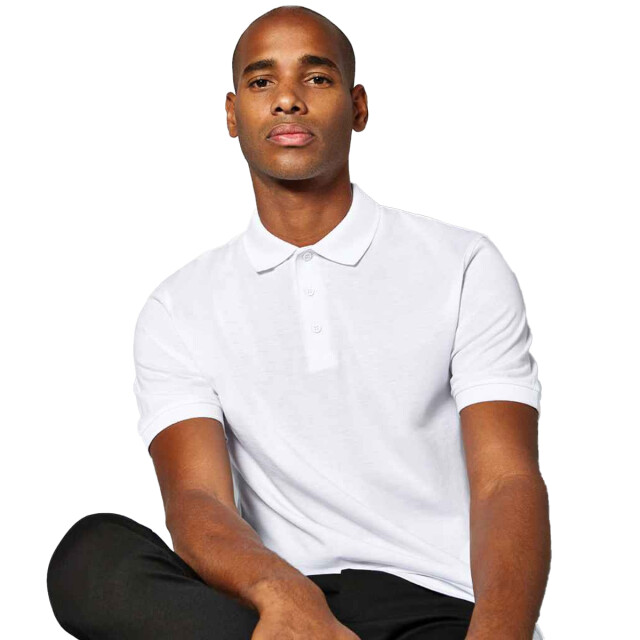 Kustom Kit Heren jersey superwash 60c regular poloshirt UTLT5576_white large