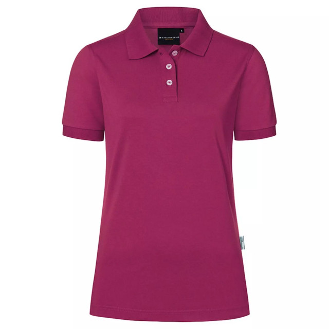 Karlowsky Dames modern-flair poloshirt UTLT5580_fuchsia large