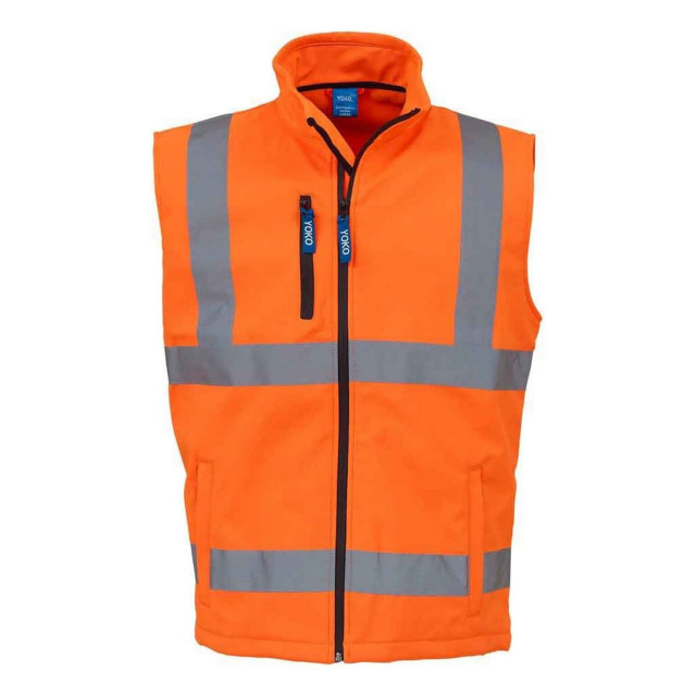 Yoko Hi-vis softshell gilet voor volwassenen UTLT5586_orange large