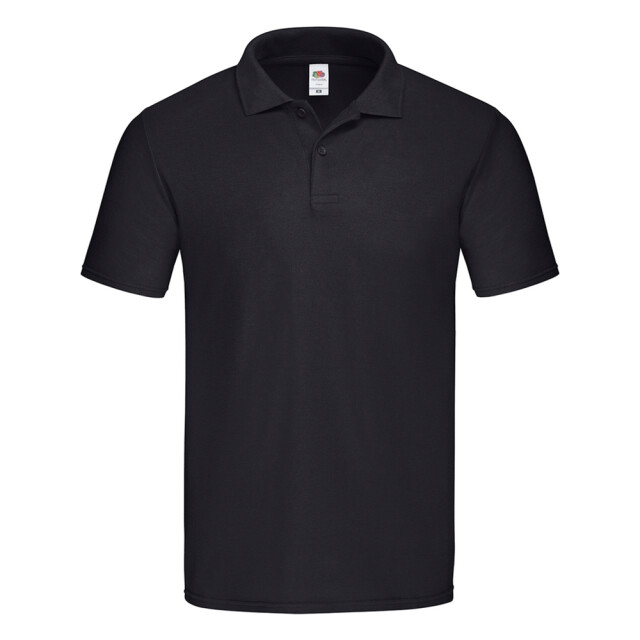 Fruit of the Loom Unisex adult origineel poloshirt UTLT2374_black large