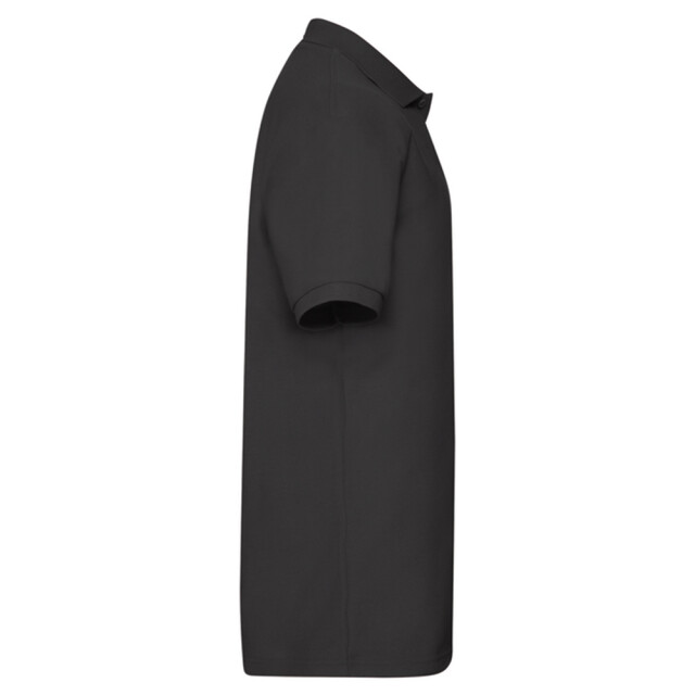 Fruit of the Loom Heren zwaargewicht poloshirt UTLT2377_black large