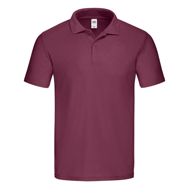 Fruit of the Loom Unisex adult origineel poloshirt UTLT2374_burgundy large
