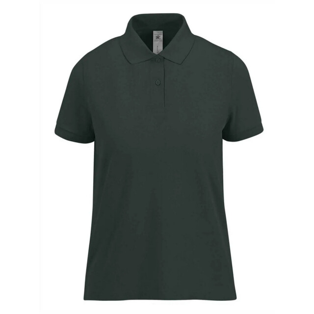 B and C Dames my polo 180 shirt UTLT5670_darkforest large