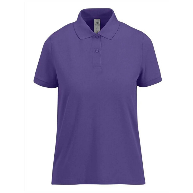 B and C Dames my polo 180 shirt UTLT5670_radiantpurple large