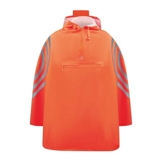 Korntex Unisex super premium rotterdam regenponcho voor volwassenen UTLT5680_orange large