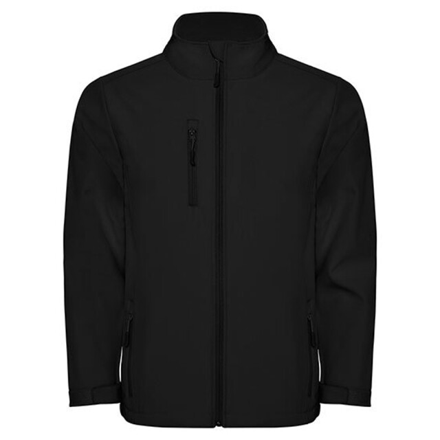 Roly Kinder/kinder nebraska soft shell jas UTLT5958_black large