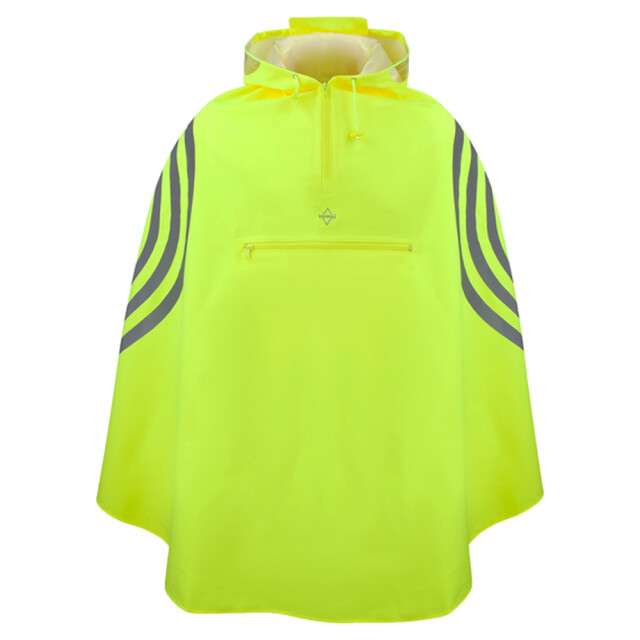 Korntex Unisex super premium rotterdam regenponcho voor volwassenen UTLT5680_yellow large