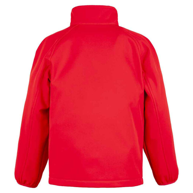Result Kinder/kids 2-laags bedrukbaar soft shell-jack UTLT5977_red large