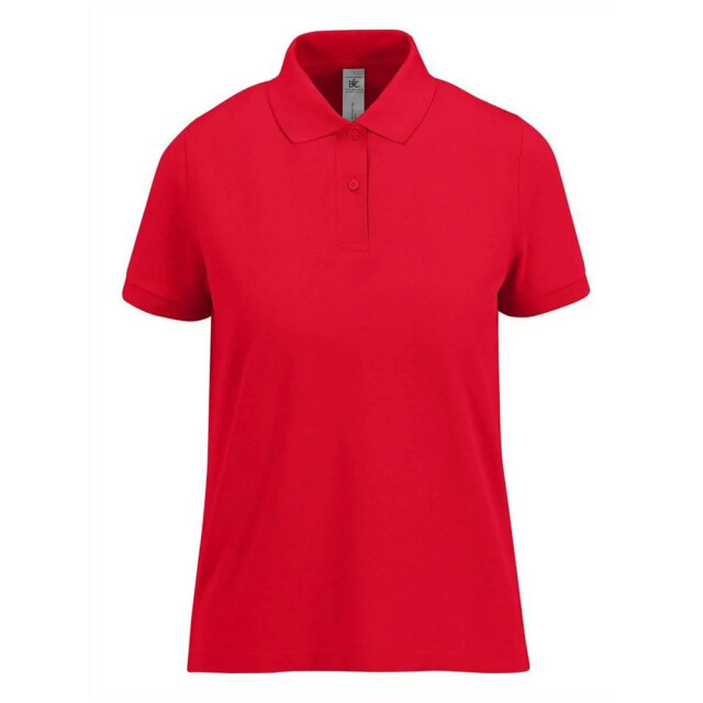 B and C Dames my polo 180 shirt UTLT5670_red large