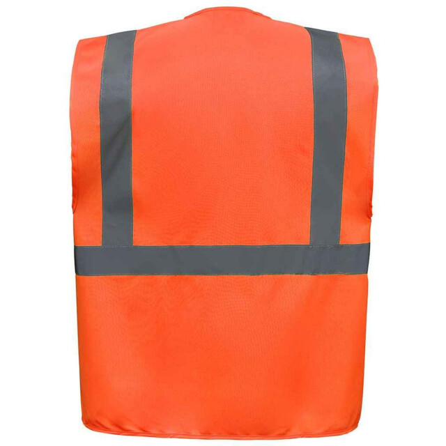 Yoko Unisex executive gerecycled hi-vis vest voor volwassenen UTLT6083_orange large