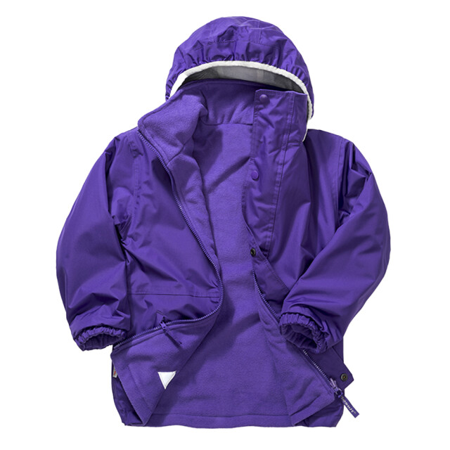 Result Kinder/kinder stormdri 4000 omkeerbaar fleecejack UTLT6166_purple large