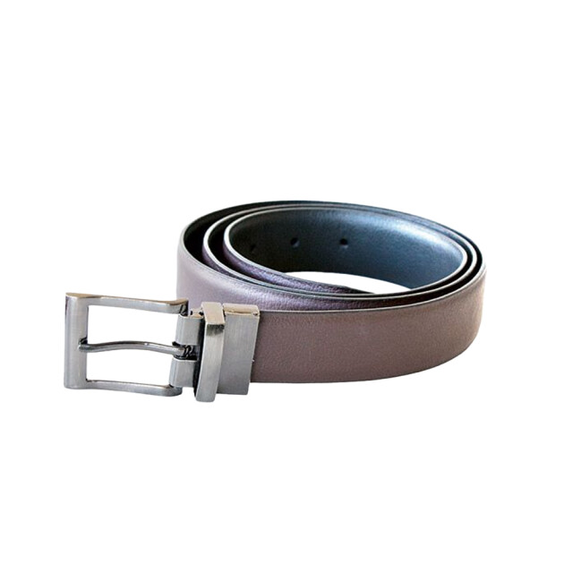 Korntex Unisex schaffhausen omkeerbare tailleband voor volwassenen UTLT6161_blackbrown large
