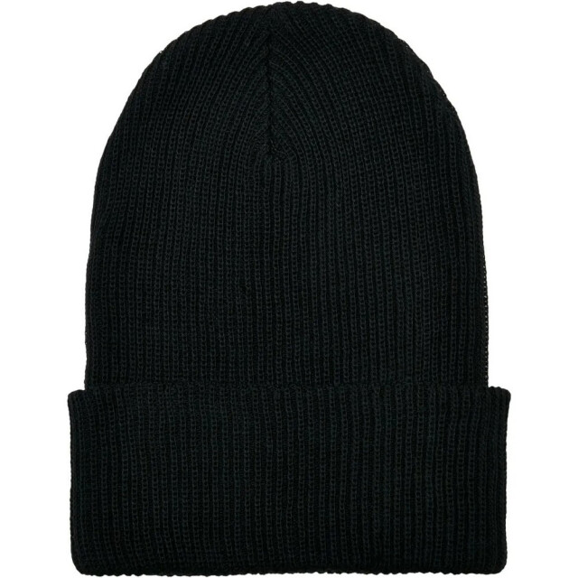 Flexfit Geribde gebreide muts van gerecycled garen UTLT928_black large