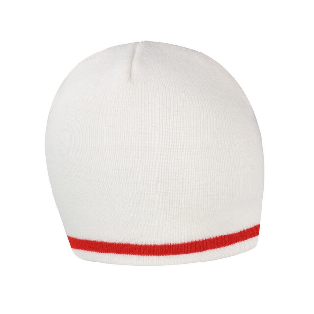 Result Unisex nationale muts voor volwassenen UTLT921_whitered large