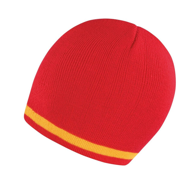 Result Unisex nationale muts voor volwassenen UTLT921_redyellow large