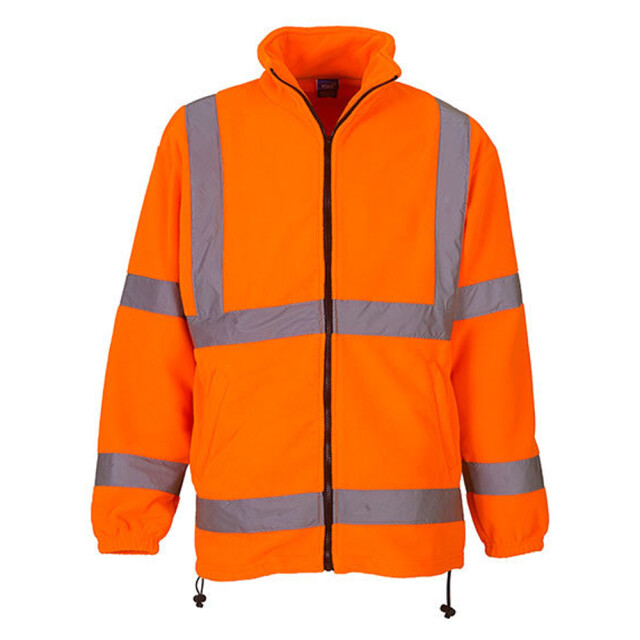 Yoko Heren hi-vis fleecejack UTLT5498_hivisorange large