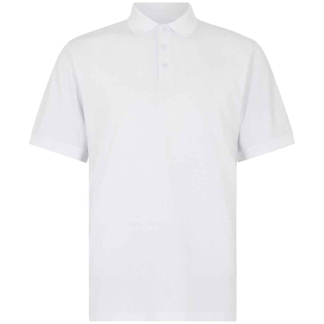 Kustom Kit Heren jersey superwash 60c regular poloshirt UTLT5576_white large