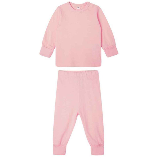 Babybugz Effen pyjamaset voor baby's UTLT5421_powderpink large