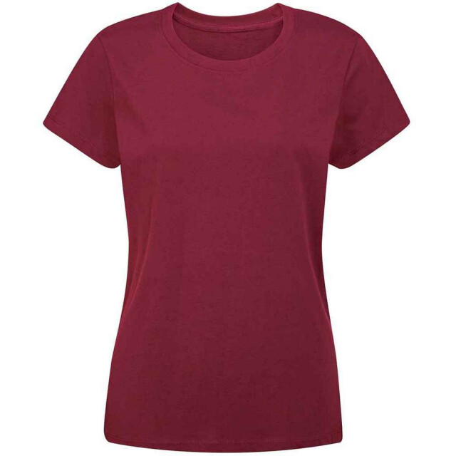 Mantis Vrouwen/dames essentiële t-shirt UTLT5445_burgundy large