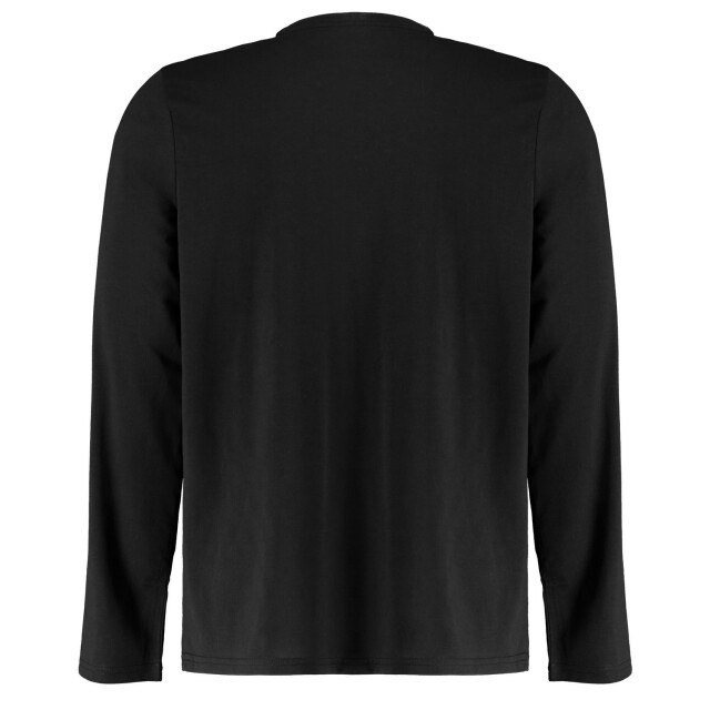 Kustom Kit Heren fashion fit superwash 60c t-shirt met lange mouwen UTLT5262_black large