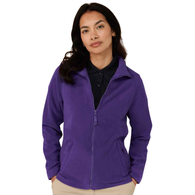 Henbury Dames microfleece-jasje UTLT5571_purple large