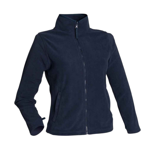 Henbury Dames microfleece-jasje UTLT5571_navy large