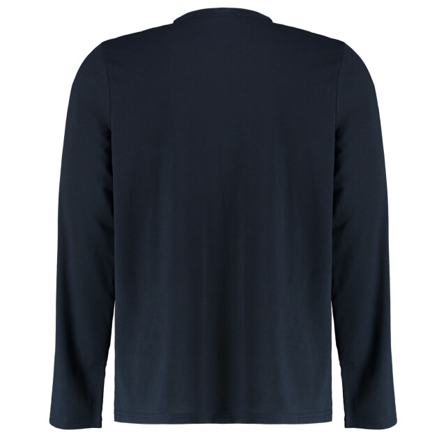 Kustom Kit Heren fashion fit superwash 60c t-shirt met lange mouwen UTLT5262_navy large