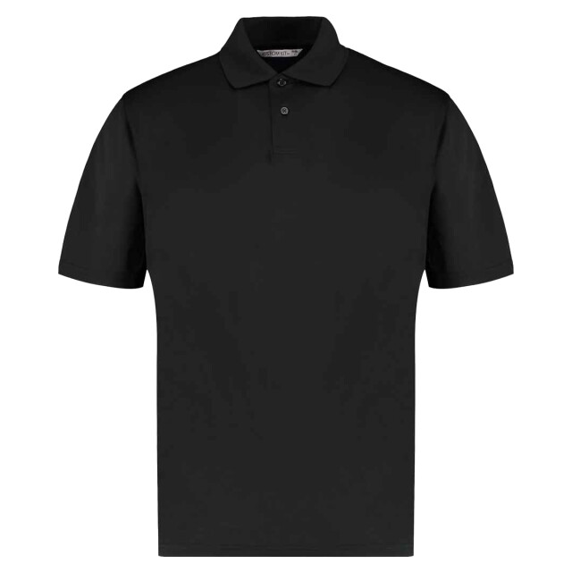 Kustom Kit Heren premium cooltex plus regular poloshirt UTLT5128_black large