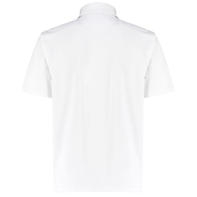 Kustom Kit Heren premium cooltex plus regular poloshirt UTLT5128_white large