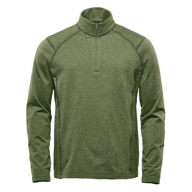 Stormtech Heren treeline performance quarter zip sweatshirt UTLT5154_sagegreenheather large