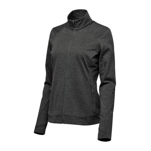 Stormtech Dames treeline performance jas UTLT5151_blackheather large