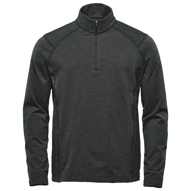 Stormtech Heren treeline performance quarter zip sweatshirt UTLT5154_blackheather large