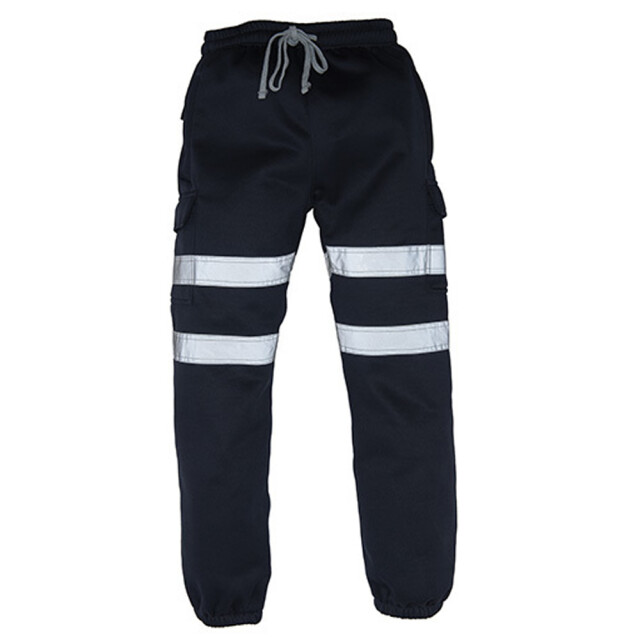 Yoko Uniseks hi-vis joggingbroek voor volwassenen UTLT5127_navy large