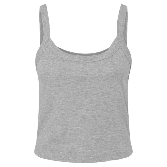 Bella + Canvas Dames micro-rib spaghetti strap tanktop UTLT5084_athleticheather large
